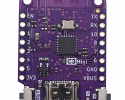 C3 Mini V1.0.0 - LOLIN WIFI Bluetooth 5 LE BLE IOT Board