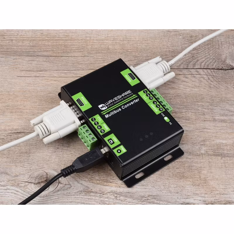 Industrial Isolated Multi-Bus Converter, USB / RS232 / RS485 / TTL Communication