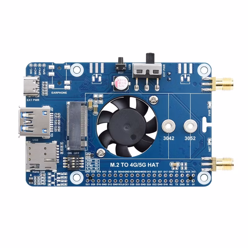 EM06-E LTE Cat-6 HAT for Raspberry Pi