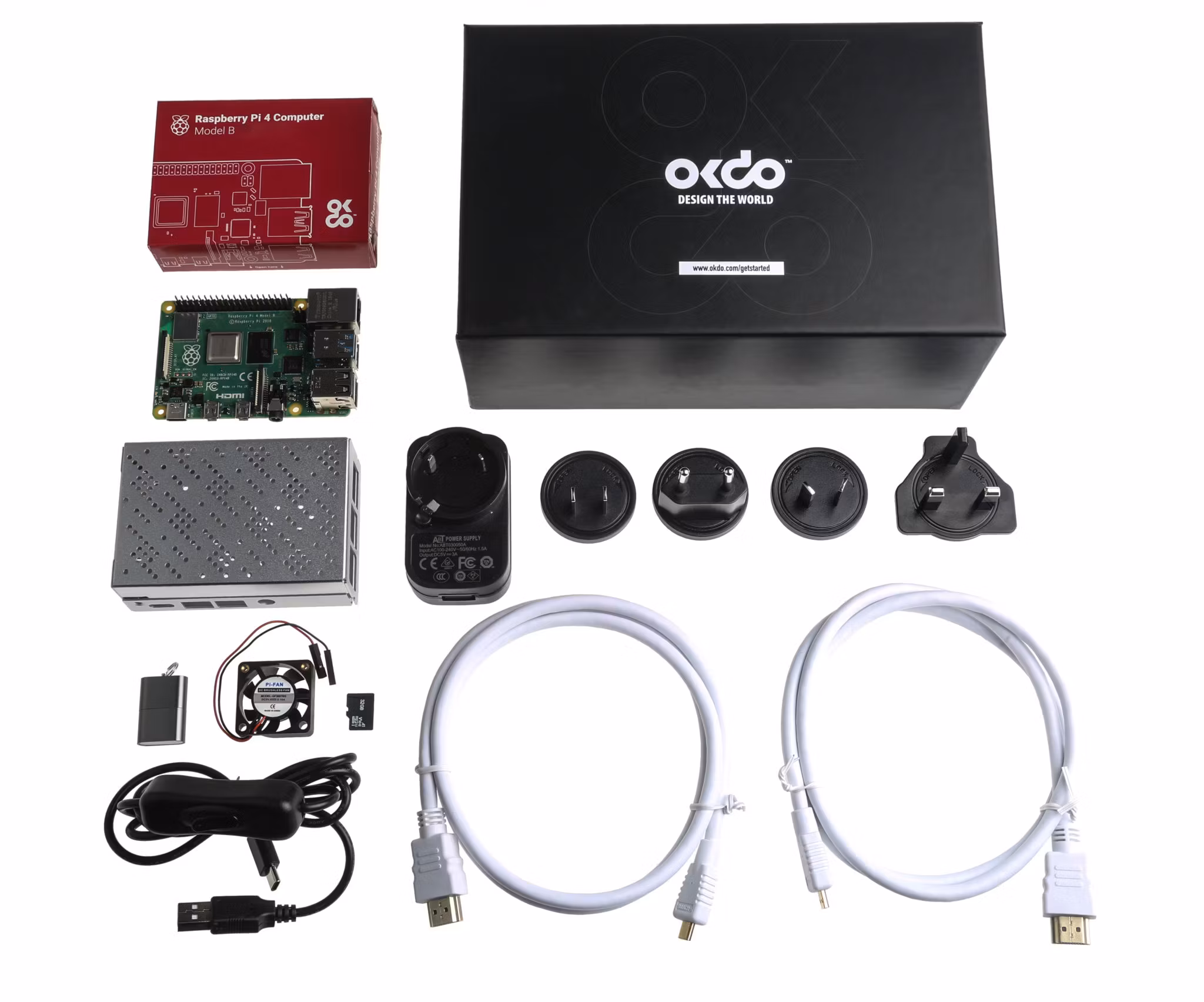 Raspberry Pi 4 Starter Kit 8 GB