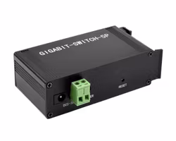 Industrial 5P Gigabit Ethernet Switch, Full-Duplex 10/100/1000M, DIN Rail Mount