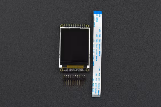 Fermion: 1.8" 128x160 IPS TFT LCD Display with MicroSD Card Slot (Breakout)