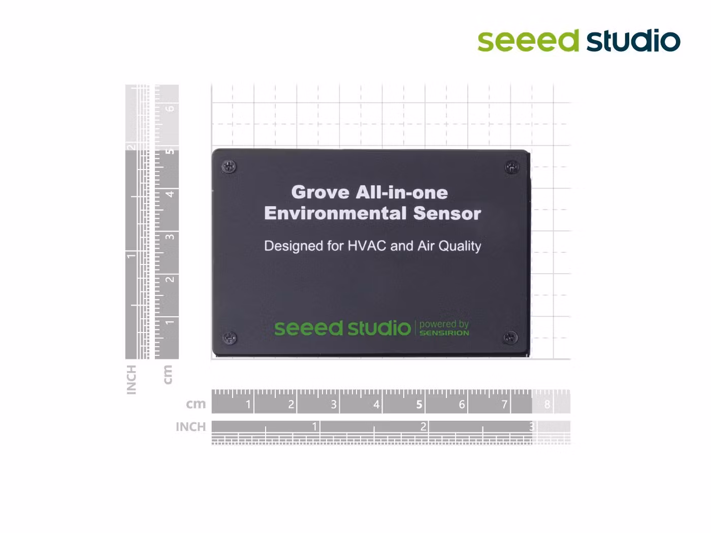Grove - SEN55 All-in-one environmental sensor - NOx, VOC, RH, Temp, PM1.0/2.5/4/10