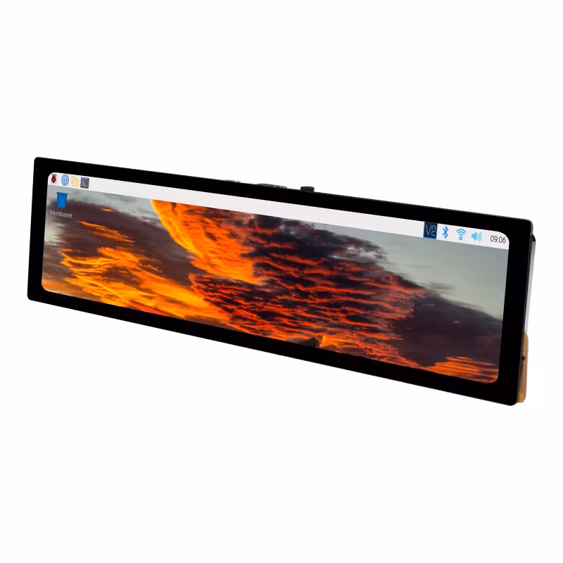 11.9inch Capacitive Touch Display for Raspberry Pi, 320×1480, IPS, DSI Interface