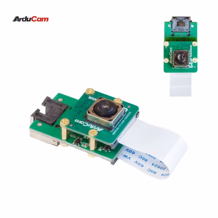 Arducam 64MP Camera and Cable Extension Kit for Raspberry Pi