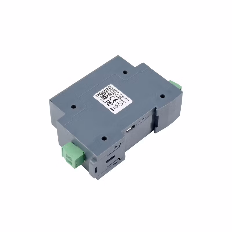 Rail-Mount Serial Server, RS485 to WIFI/Ethernet Module, Modbus MQTT Gateway