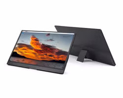 15.6inch Monitor with Stand, Thin and Light Design, IPS screen, 1920 × 1080 Full HD, 100%sRGB High Color Gamut
