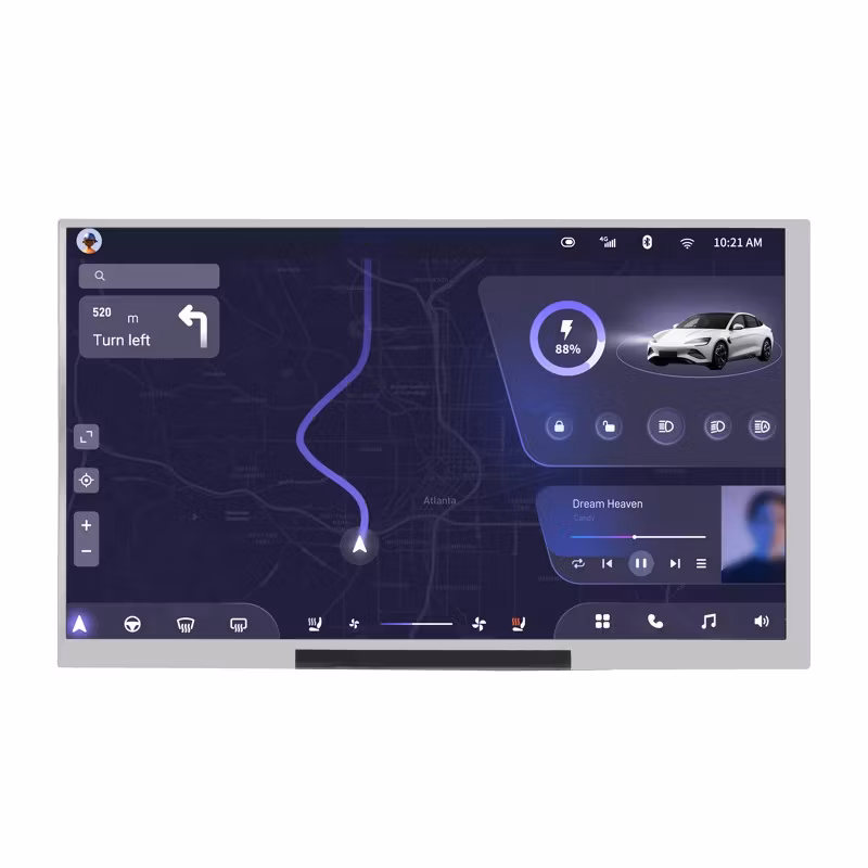 7inch QLED touch Integrated Display, 1024 × 600, Thin and Light Design