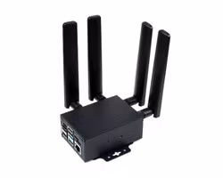 SIM8202G-M2 5G HAT for Raspberry Pi, quad antennas 5G NSA, multi-band, 5G/4G/3G, with case