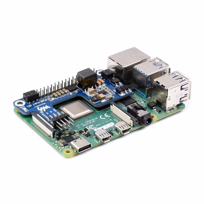 Power over Ethernet HAT (E) for Raspberry Pi 3B+/4B  802.3af compliant