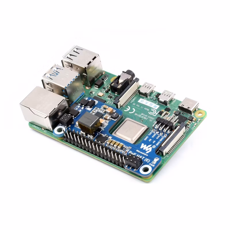 Power over Ethernet HAT (E) for Raspberry Pi 3B+/4B  802.3af compliant