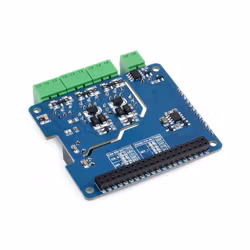 Isolated RS485 CAN HAT (B) For Raspberry Pi, 2-Ch RS485 And 1-Ch CAN, Multi Protections