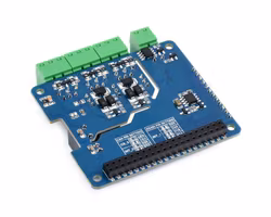 Isolated RS485 CAN HAT (B) For Raspberry Pi, 2-Ch RS485 And 1-Ch CAN, Multi Protections