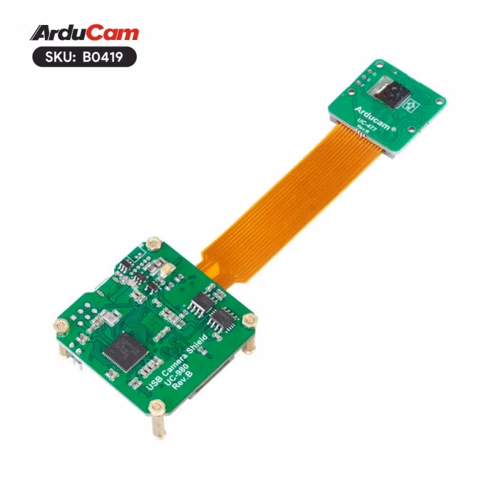 ArduCAM USB2 Camera Shield - Support both MIPI and Parallel Interface Sensors