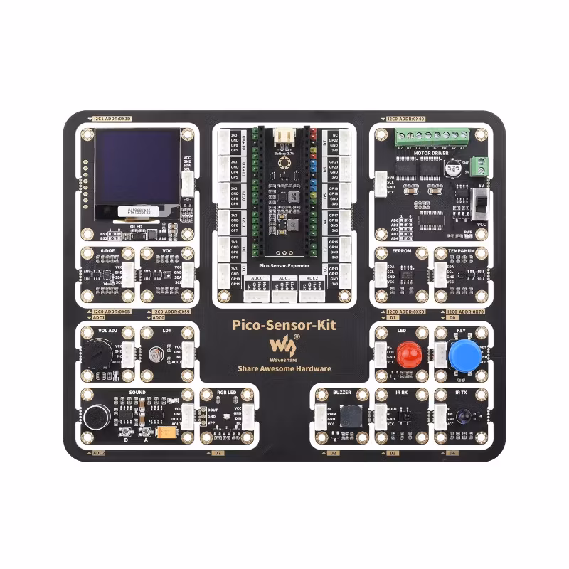 Raspberry Pi Pico W with Sensor-Kit-B