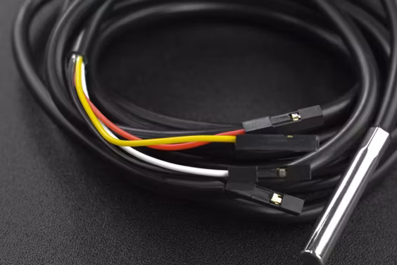 I2C Temperature & Humidity Sensor (Stainless Steel Shell)