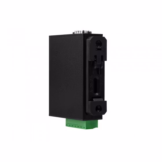Rail-Mount Serial Server, RS232/485/422 to RJ45 Ethernet Module, TCP/IP to serial, With POE Function
