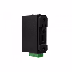 Rail-Mount Serial Server, RS232/485/422 to RJ45 Ethernet Module, TCP/IP to serial, With POE Function