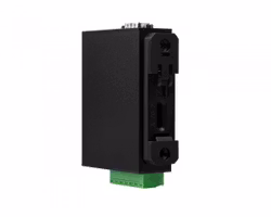 Rail-Mount Serial Server, RS232/485/422 to RJ45 Ethernet Module, TCP/IP to serial, With POE Function