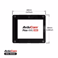 Pico4ML-Pro TinyML Plug-n-Play RP2040 Dev Kit, Multiple SPI Camera Adapter