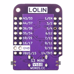 S3 Mini V1.0.0 WiFi & Bluetooth 5 (LE) boards based ESP32-S3FH4R2