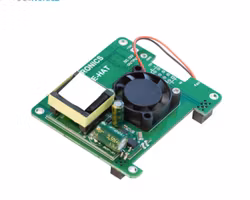 UCTRONICS PoE HAT 5V 3A for Raspberry Pi 4B, 3B+ and 802.3af/at PoE Network, with Cooling Fan
