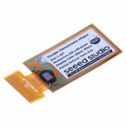 1.02" Flexible Monochrome ePaper Display with 128x80 Pixels, SPI interface, Support XIAO/Arduino/STM32