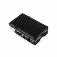 Aluminium Alloy Case (H) for Raspberry Pi 5 With Temperature-Controlled Blower Fan