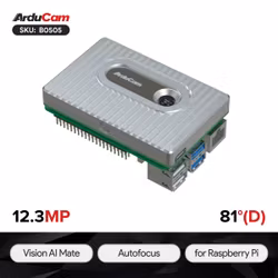 Arducam PiNSIGHT, 12MP Vision AI Mate for Raspberry Pi 5