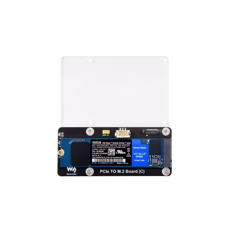 PCIe To M.2 Adapter Board (C) for Raspberry Pi 5
