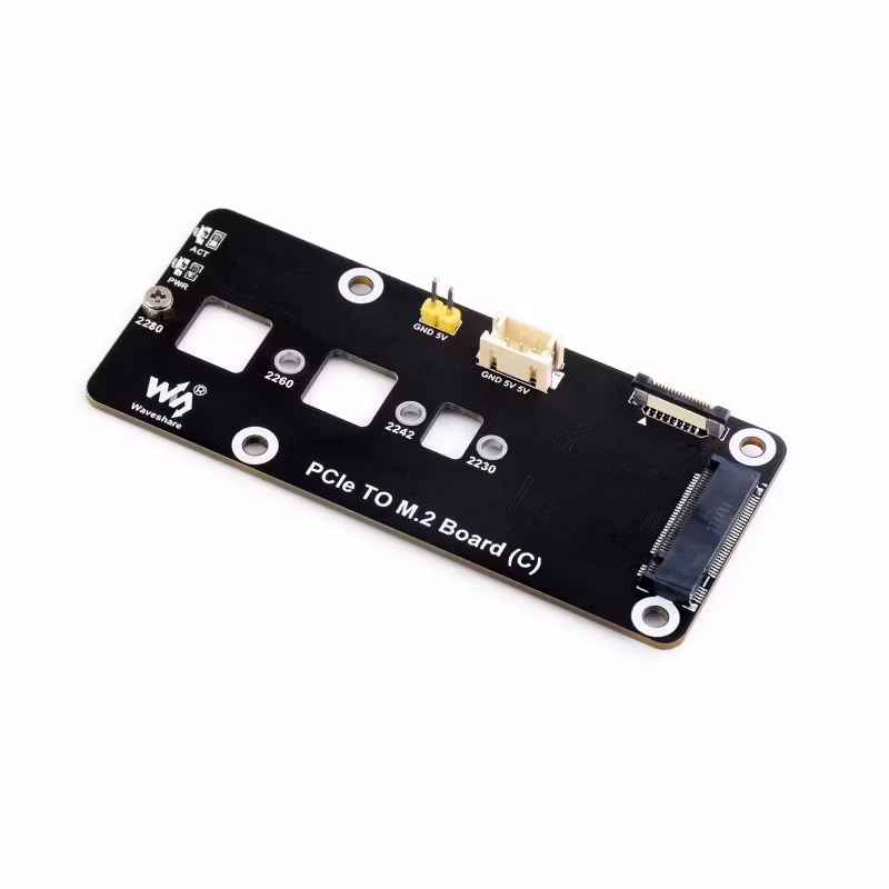 PCIe To M.2 Adapter Board (C) for Raspberry Pi 5