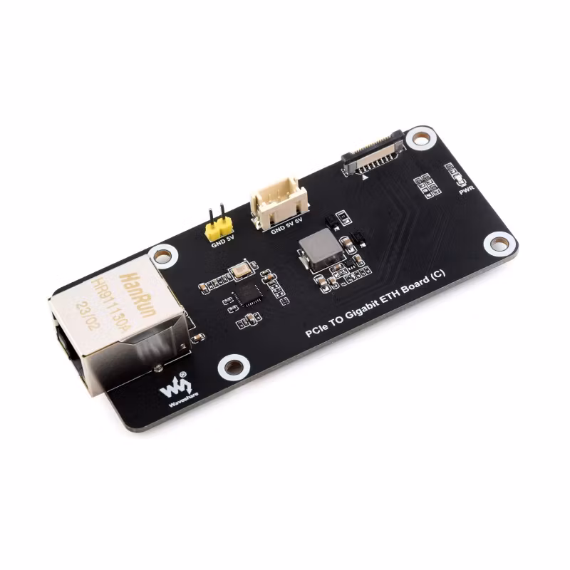 PCIe TO Gigabit ETH Board (C) For Raspberry Pi 5
