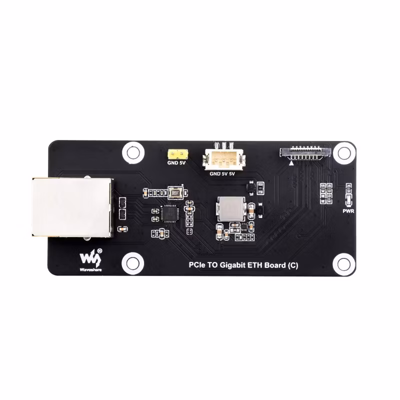 PCIe TO Gigabit ETH Board (C) For Raspberry Pi 5