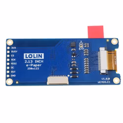 Tri-Color ePaper 2.13 Shield for LOLIN D1 mini