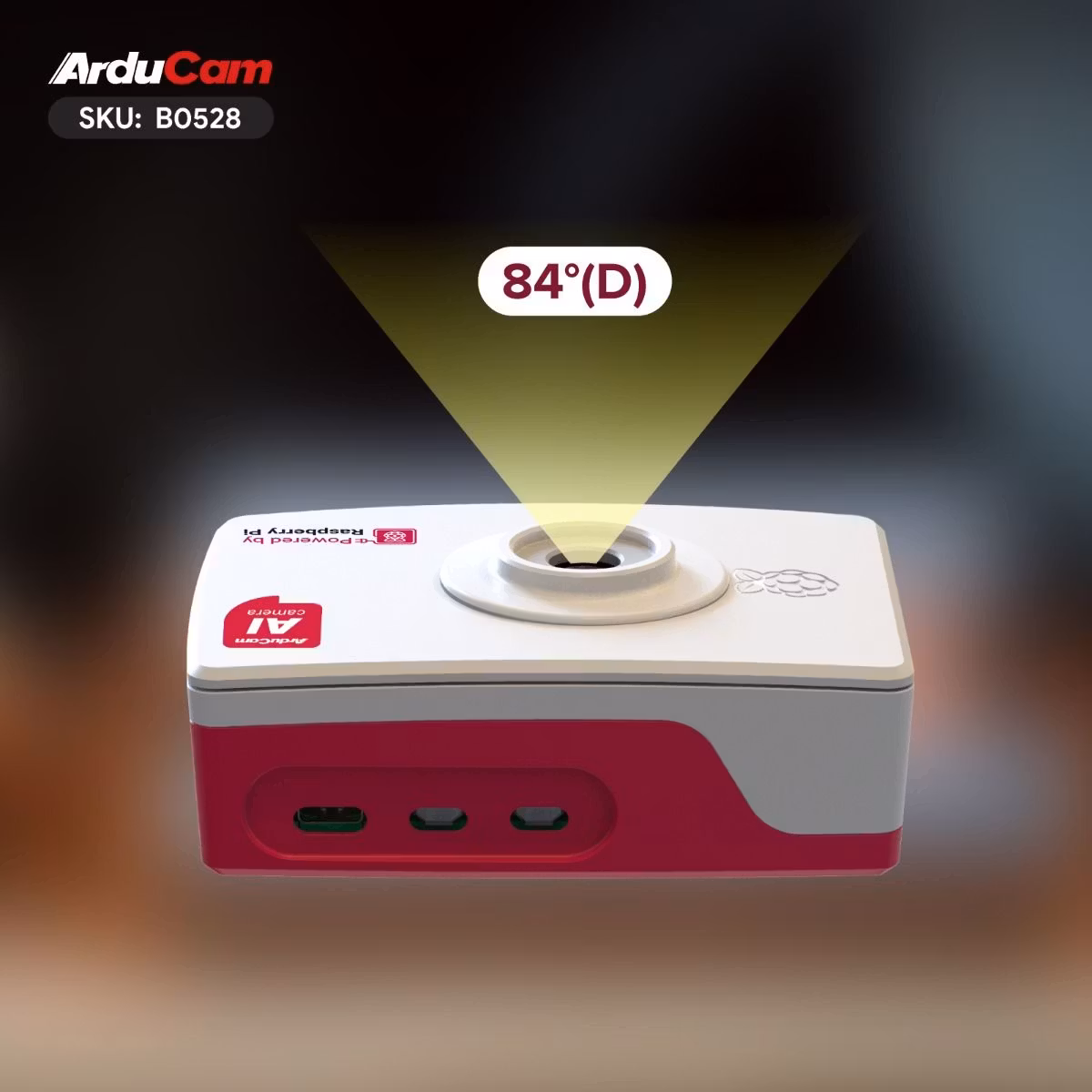 Arducam Pivistation 5 AI Camera 64MP Pro All-in-one Raspberry Pi 5 AI Camera Kit