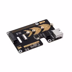 PCIe To ETH And M.2 Adapter for Raspberry Pi 5 5Gbps Data Rate, High-speed Reading/Writing, Raspberry Pi 5 NVMe HAT