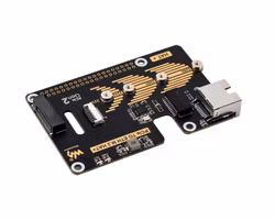 PCIe To ETH And M.2 Adapter for Raspberry Pi 5 5Gbps Data Rate, High-speed Reading/Writing, Raspberry Pi 5 NVMe HAT