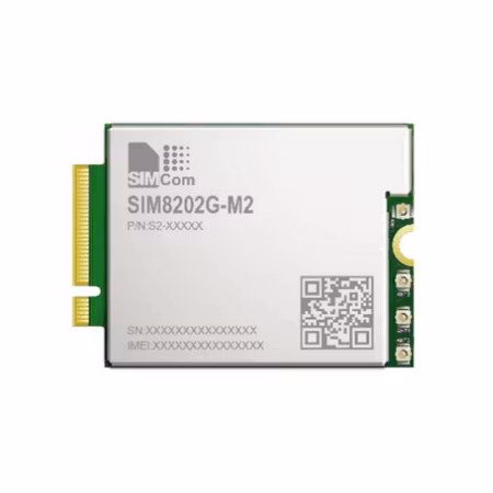 SIM8202G-M2 5G DONGLE with Expansion Board, USB 3.2 Port Quad Antennas, Onboard M.2 Key B Interface