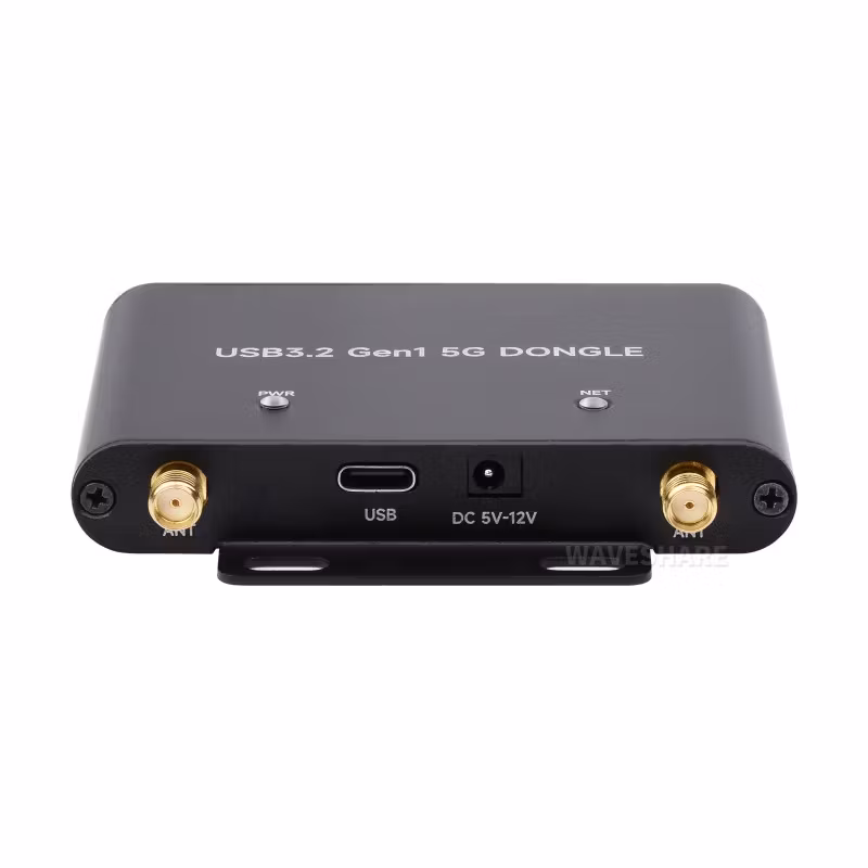 SIM8202G-M2 5G DONGLE with Expansion Board, USB 3.2 Port Quad Antennas, Onboard M.2 Key B Interface