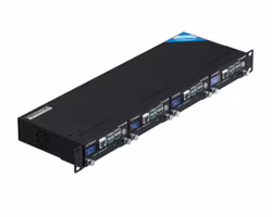 UCTRONICS Pi 5 Rack Pro, 1U Rack Mount with 4 × M.2 NVMe SSD Base, PCIe to NVMe, Safe Shutdown, 0.96" Color LCD Raspberry Pi 5 NVMe Rack