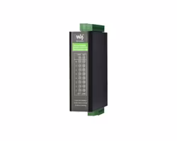 8-Channel RS485-to-Ethernet Serial Server | Independent Channels, Rail-Mount Industrial Isolated Module | PoE