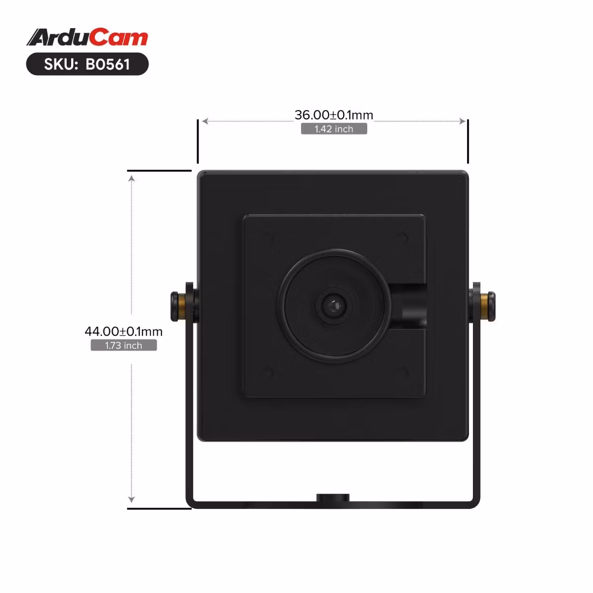 16MP AutoFocus USB2.0 UVC Camera, Full Sensor Coverage, Digital PTZ, Arducam ezBOX-Klarity