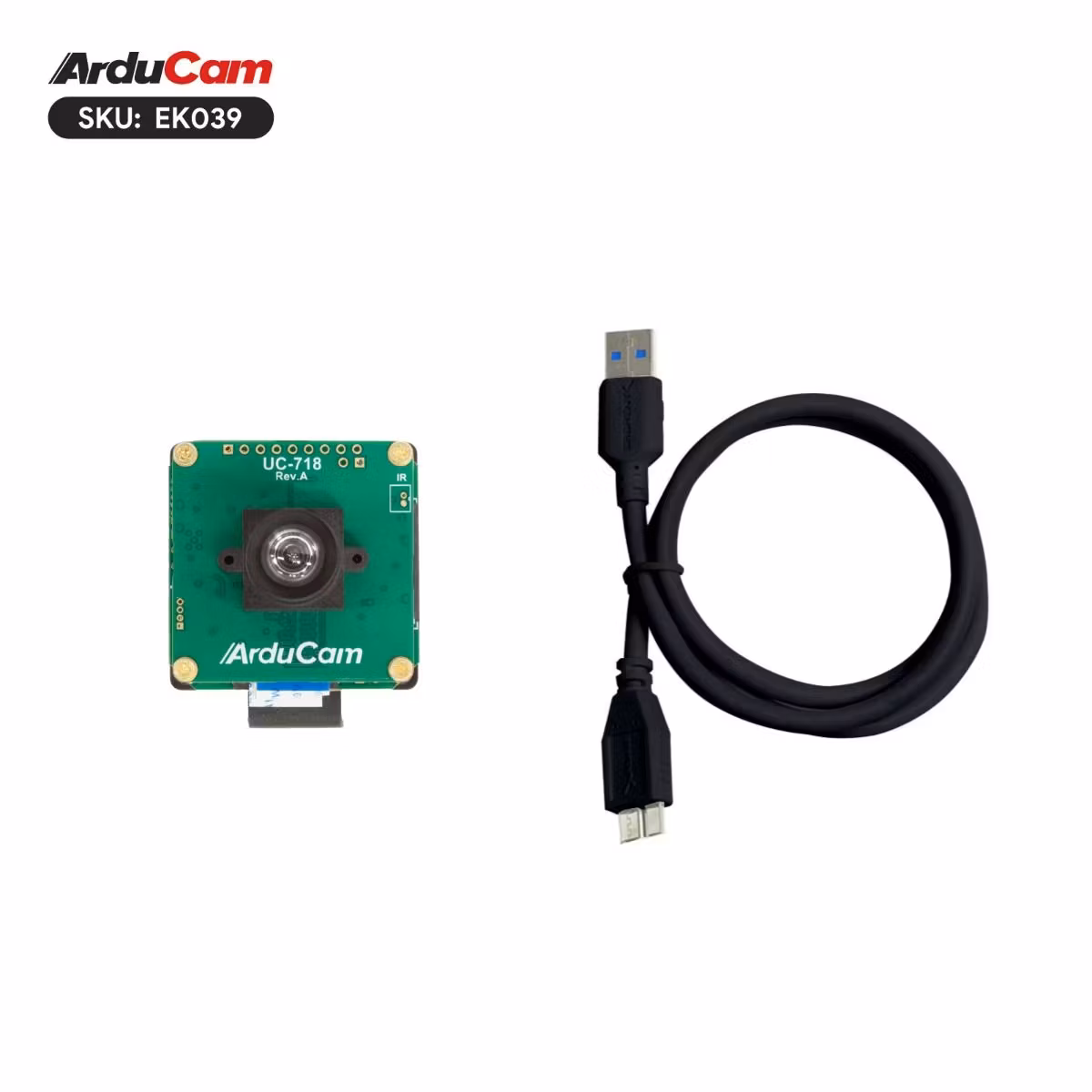 Arducam 5MP OX05B1S RGBIR Global Shutter Camera Evaluation Kit