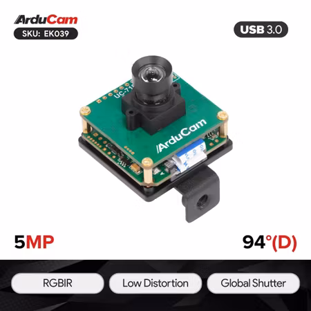 Arducam 5MP OX05B1S RGBIR Global Shutter Camera Evaluation Kit