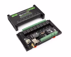 Industrial 8-Channel ESP32-S3 POE Wi-Fi Relay Module with Isolated RS-485 & Dual-Core Xtensa LX7