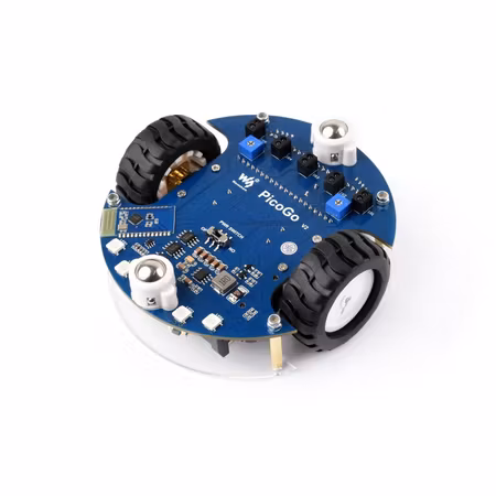 Pico2Go Robot: RP2350-Plus Based, Object tracking & Remote Control