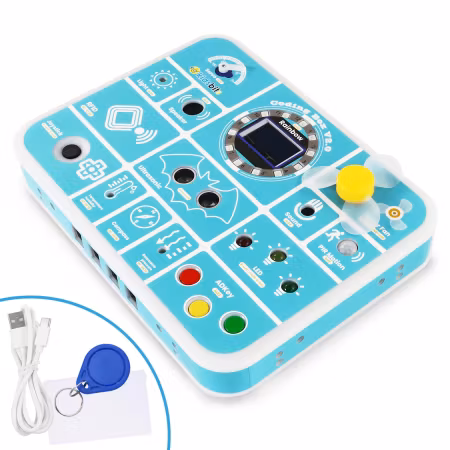 Kidsbits STEM ESP32 Coding Box V2.0 IOT Starter Kit Support KidsBlock/MicroPython Programming