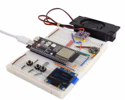Keyestudio XIAO Zhi AI Chatbot Breadboard DIY Kit