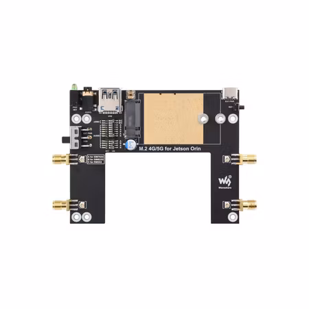 5G/4G/3G Module Designed For Jetson Orin, Includes RM520N-GL Module, Supports 5G NSA And SA Networking, GNSS Positioning