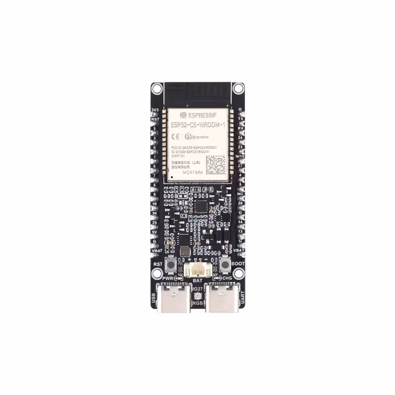 ESP32-C5 Dual-Band Wi-Fi 6 Development Board, 240MHz RISC-V Processor, ESP32-C5-WROOM-1 Series Module, Multi-Protocol RISC-V MCU